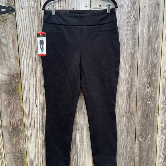 Dalia Pull-On Black pants with Tummy Control size Med NWT - Picture 2 of 7